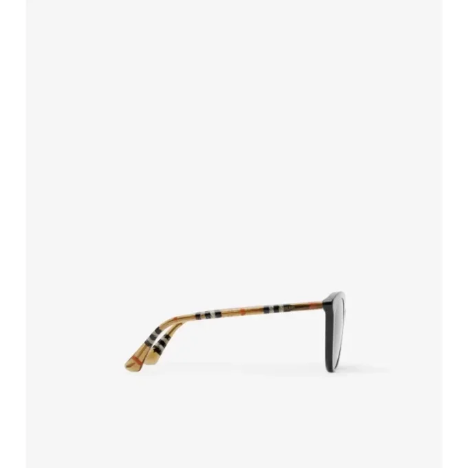 Tubular Check Round Sunglasses 