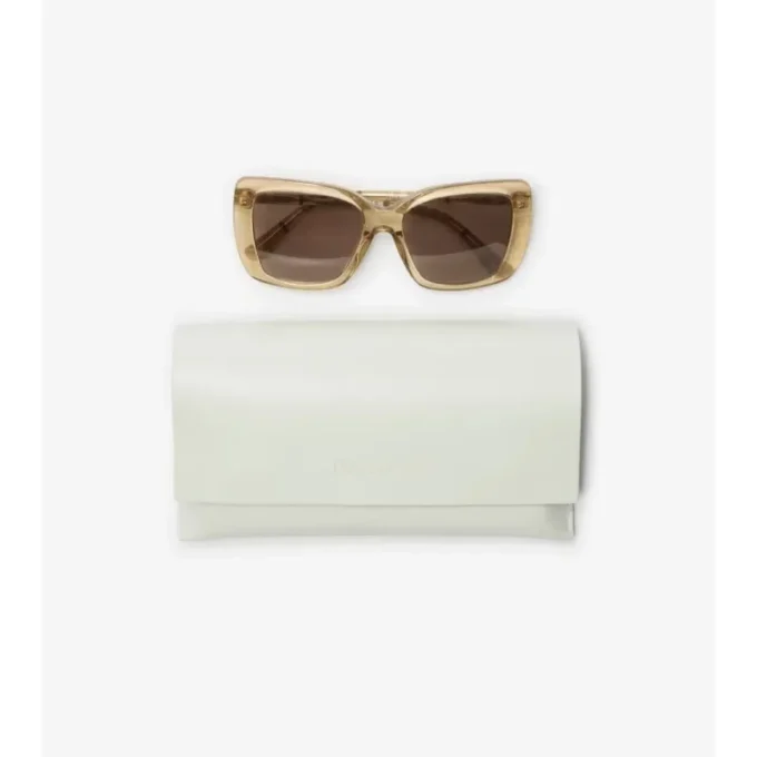 Tubular Check Square Sunglasses 