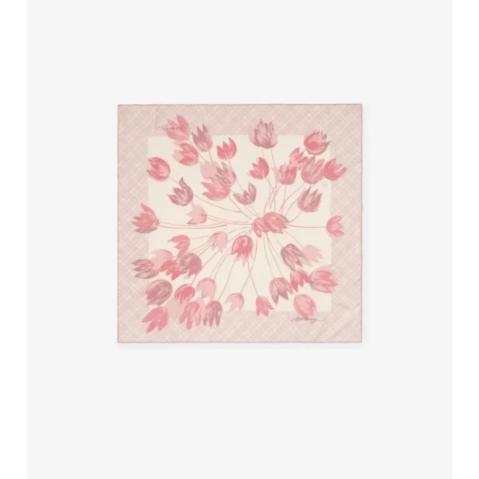 Tulips Silk Scarf