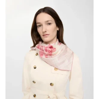 Tulips Silk Scarf