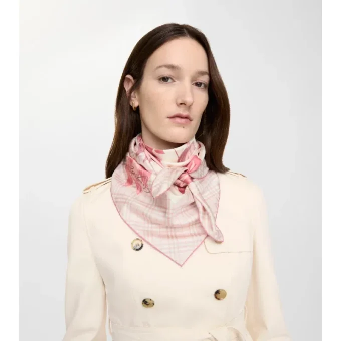 Tulips Silk Scarf