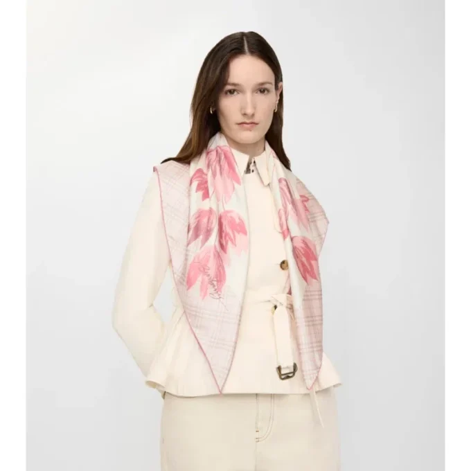 Tulips Silk Scarf
