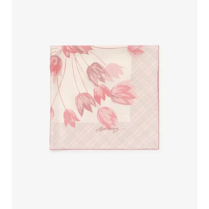 Tulips Silk Scarf