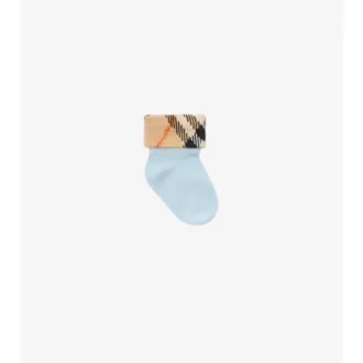 Two-Piece Cotton Blend Socks Set