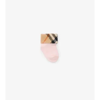 Two-Piece Cotton Blend Socks Set