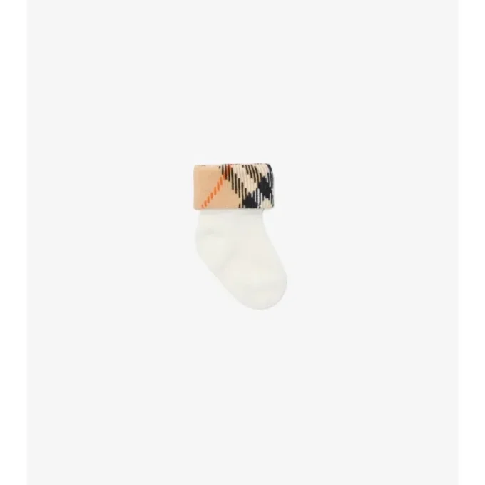 Two-Piece Cotton Blend Socks Set