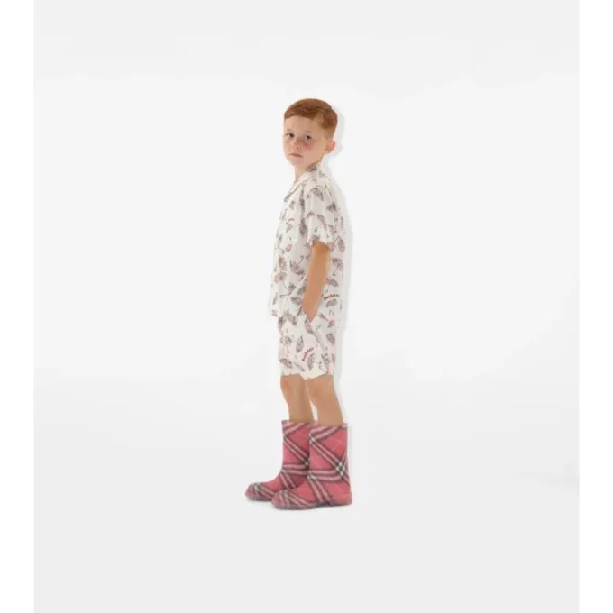 Umbrella Cotton Shorts