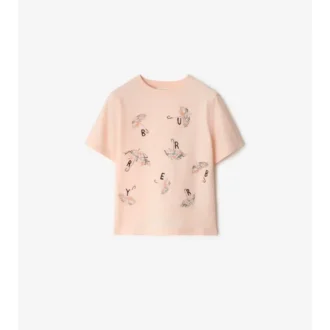 Umbrella Logo Cotton T-Shirt