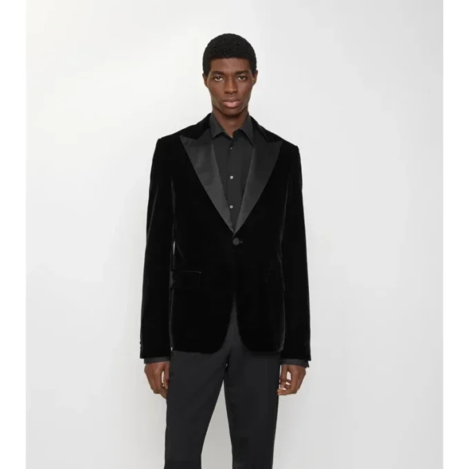 Velvet Tuxedo Jacket