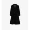 Vine Silk Blend Velvet Tailored Coat