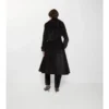 Vine Silk Blend Velvet Tailored Coat