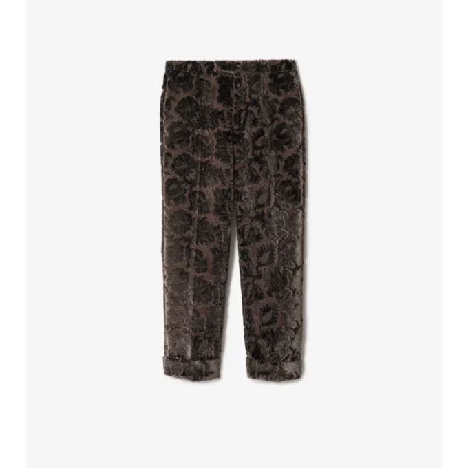 Vine Velvet Tailored Trousers