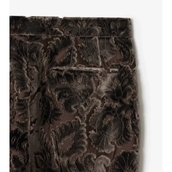 Vine Velvet Tailored Trousers