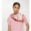Watercolour Check Silk Scarf