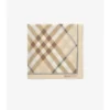 Watercolour Check Silk Scarf