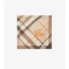 Watercolour Check Silk Scarf