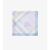 Watercolour Check Silk Scarf
