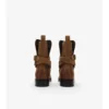 Waxed Suede Ledger Boots 