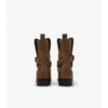 Waxed Suede Ledger Boots 