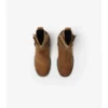 Waxed Suede Ledger Boots 