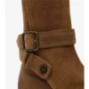 Waxed Suede Ledger Boots 