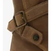 Waxed Suede Ledger Boots 