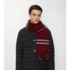 Wide Check Cashmere Scarf