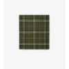 Wide Check Wool Scarf