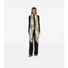 Wide Check Wool Scarf
