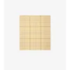 Wide Check Wool Scarf