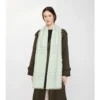 Wide Check Wool Scarf