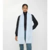 Wide Check Wool Scarf