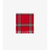Wide Cross Stitch Ekd Check Cashmere Scarf