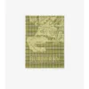 Wide Ekd Check Wool Silk Scarf