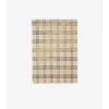 Wide Ekd Check Wool Silk Scarf