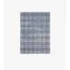 Wide Ekd Check Wool Silk Scarf