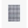 Wide Ekd Check Wool Silk Scarf