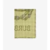 Wide Ekd Check Wool Silk Scarf