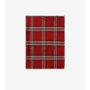 Wide Ekd Check Wool Silk Scarf