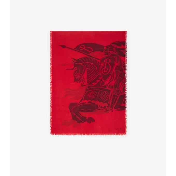 Wide Ekd Wool Scarf