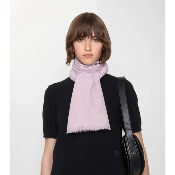 Wide Ekd Wool Scarf