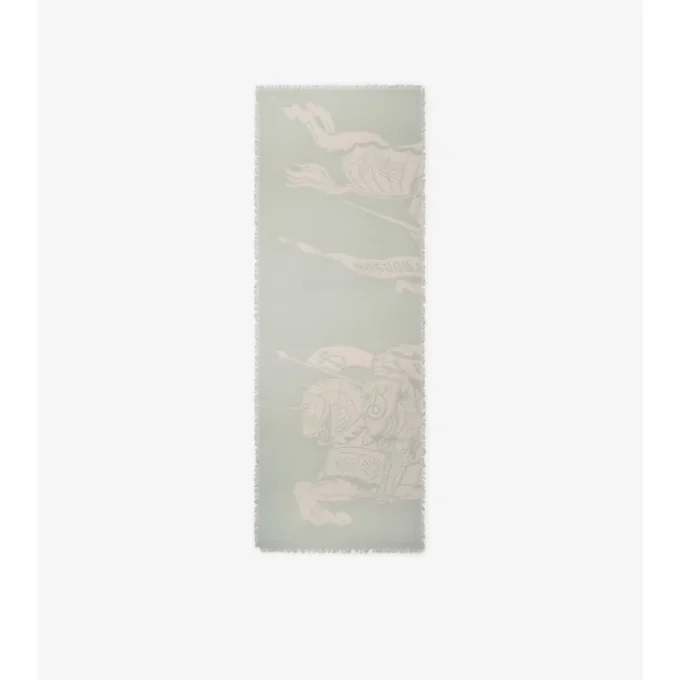 Wide Ekd Wool Scarf