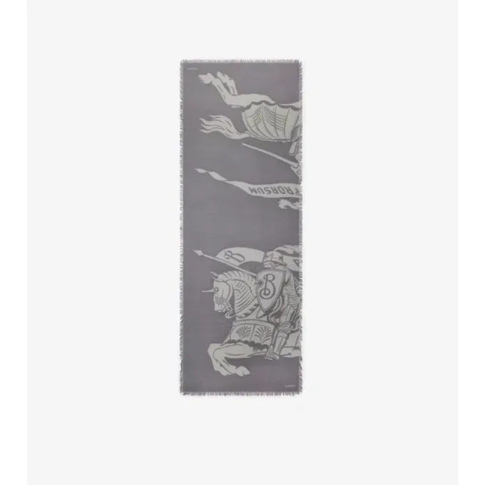 Wide Ekd Wool Scarf