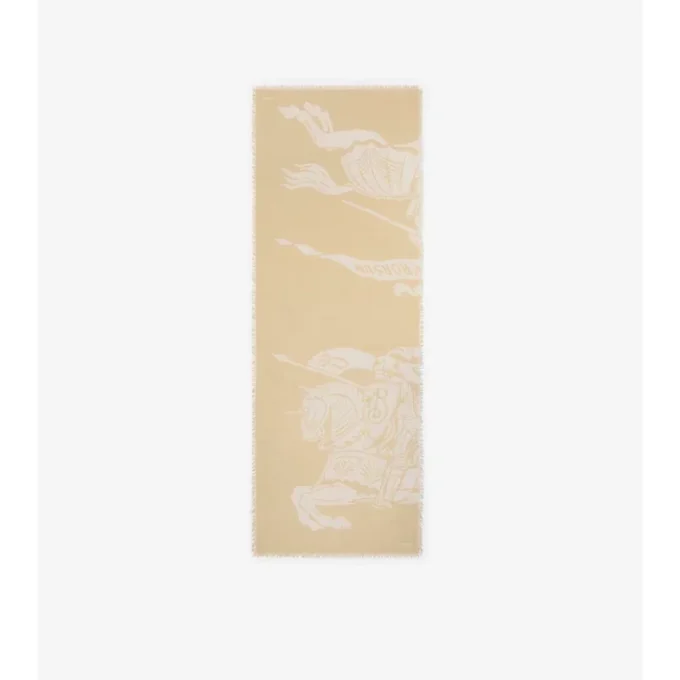 Wide Ekd Wool Scarf