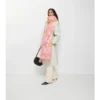 Wide Floral Ekd Cashmere Scarf