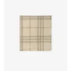 Wide Reversible Check Wool Silk Scarf