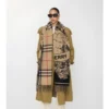 Wide Reversible Ekd Cashmere Scarf
