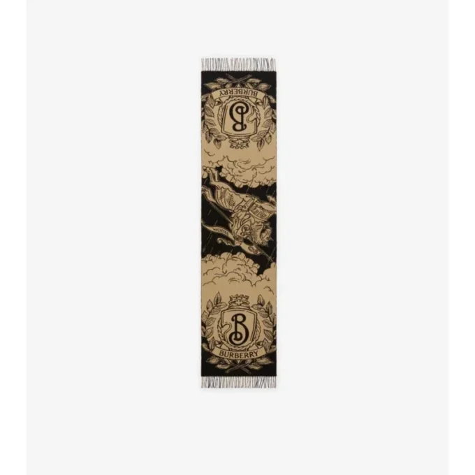 Wide Reversible Stormy Knight Scarf