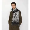 Wide Reversible Stormy Knight Scarf