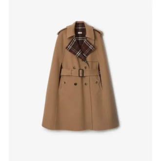 Wool Belmont Trench Cape